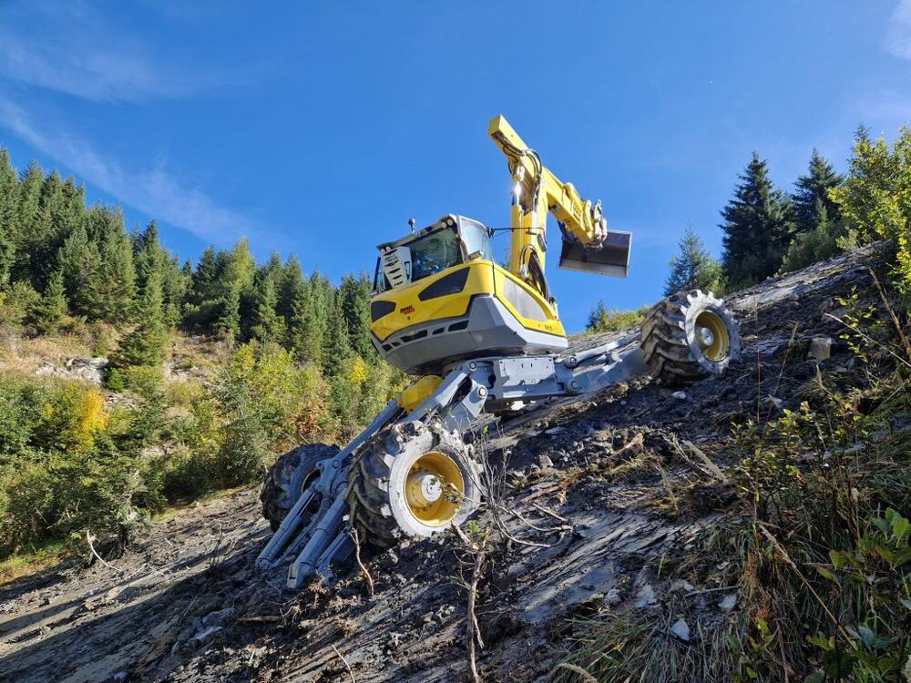Holzkasten – Erdarbeiten